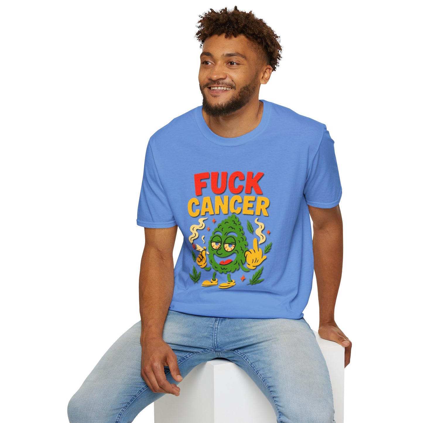 "Fuck Cancer" Cancer Support Shirt- Unisex T-Shirt