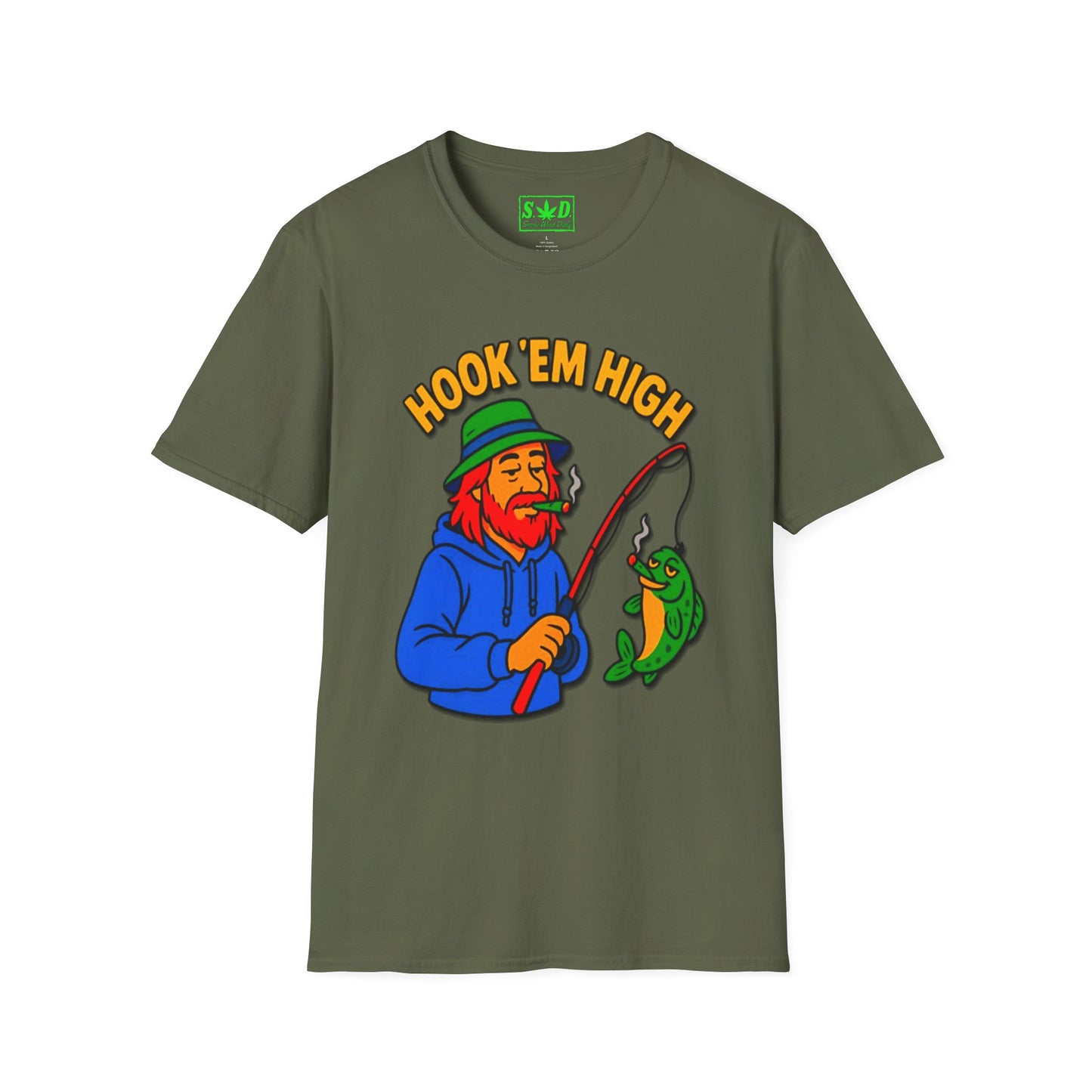 "Hook 'Em High"- S.W.D. T-Shirt