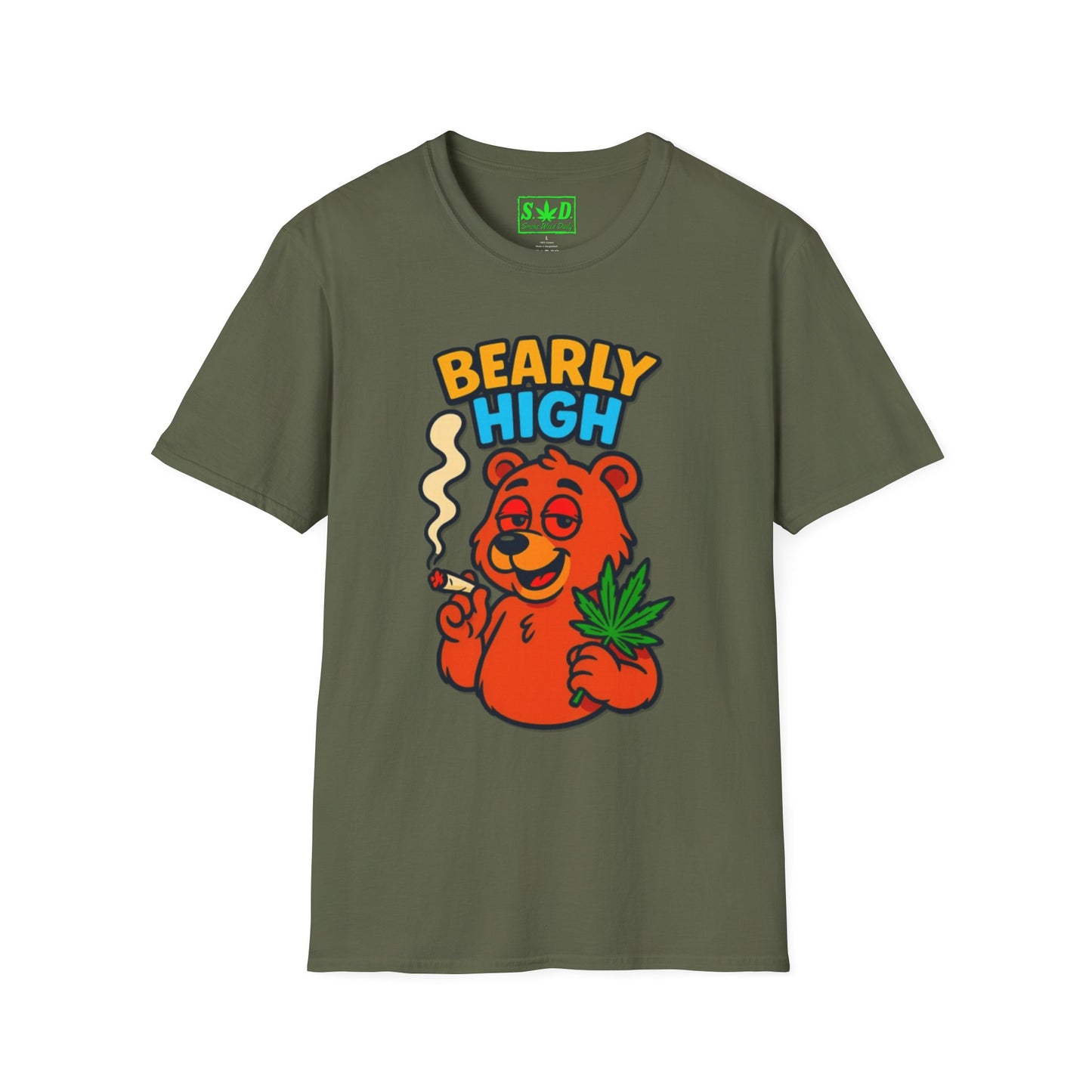 "Bearly High"- S.W.D T-Shirt