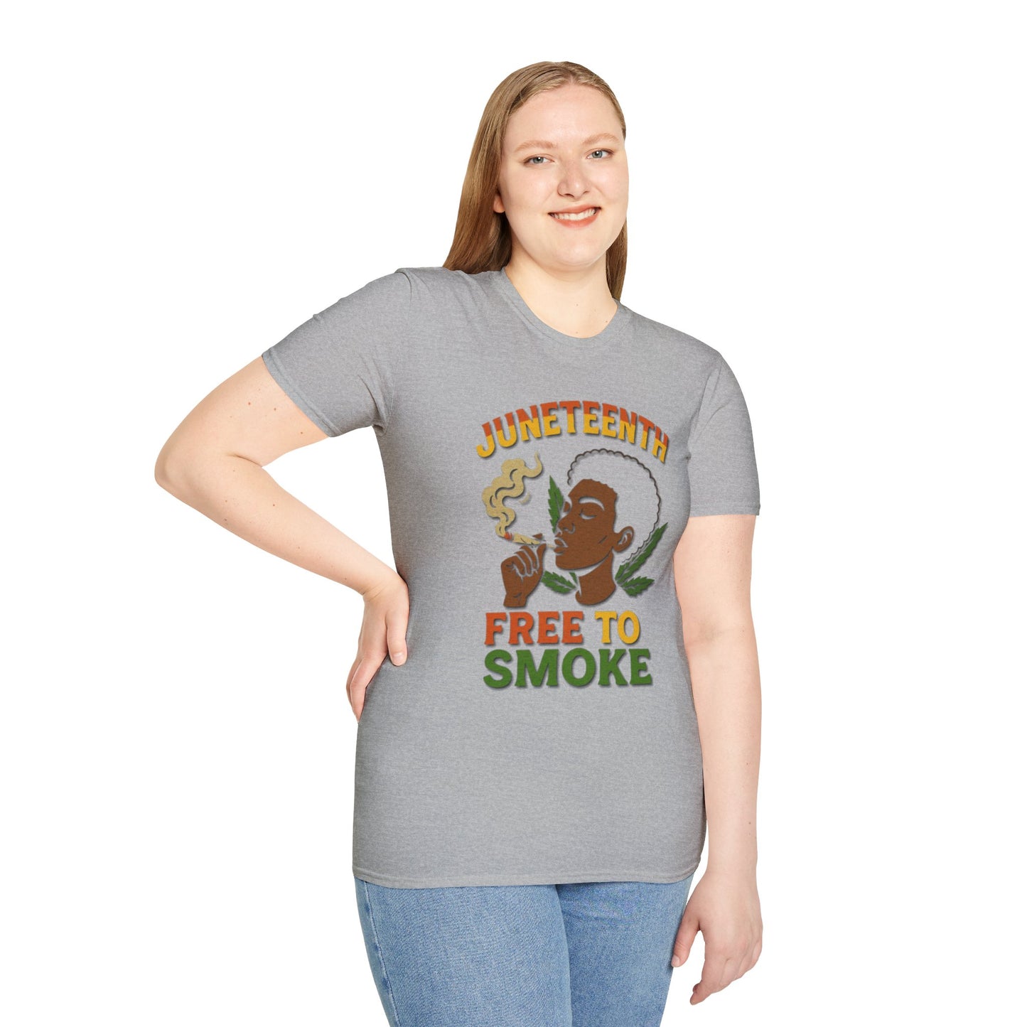 "Juneteenth, Free to Smoke"- SWD T-Shirt