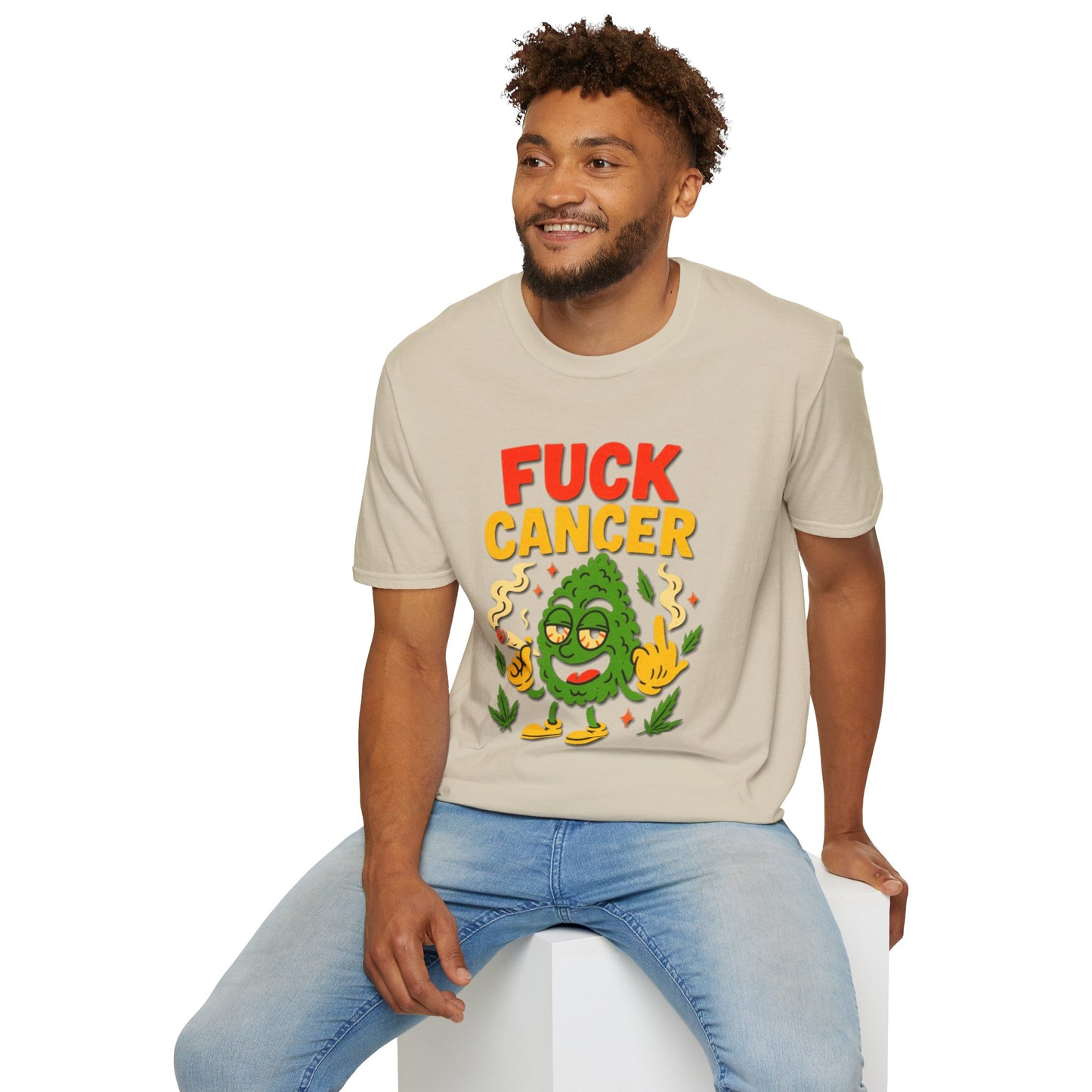 "Fuck Cancer" Cancer Support Shirt- Unisex T-Shirt