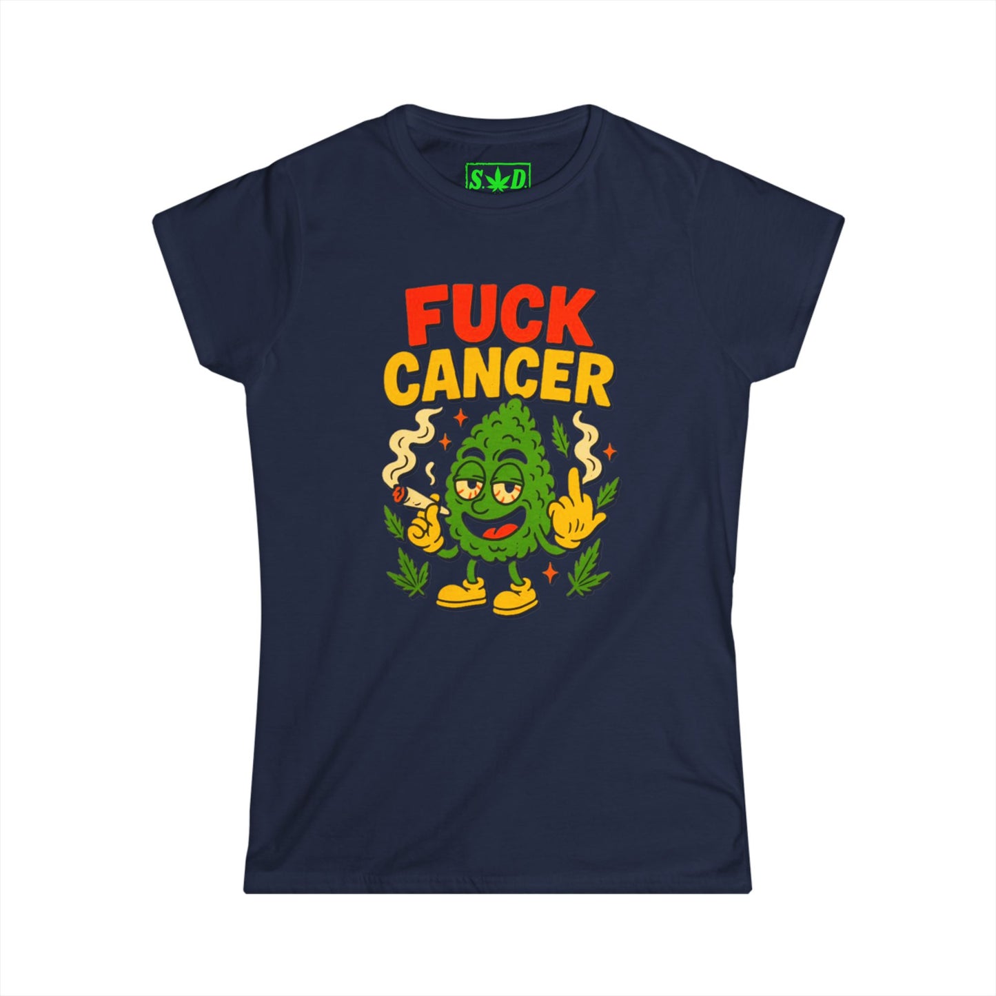 "Fuck Cancer" Cancer Support Shirt- Woman's T-Shirt