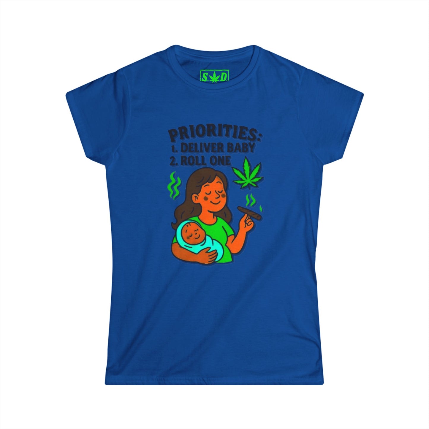 "Pregnant Mom"- S.W.D. T-Shirt