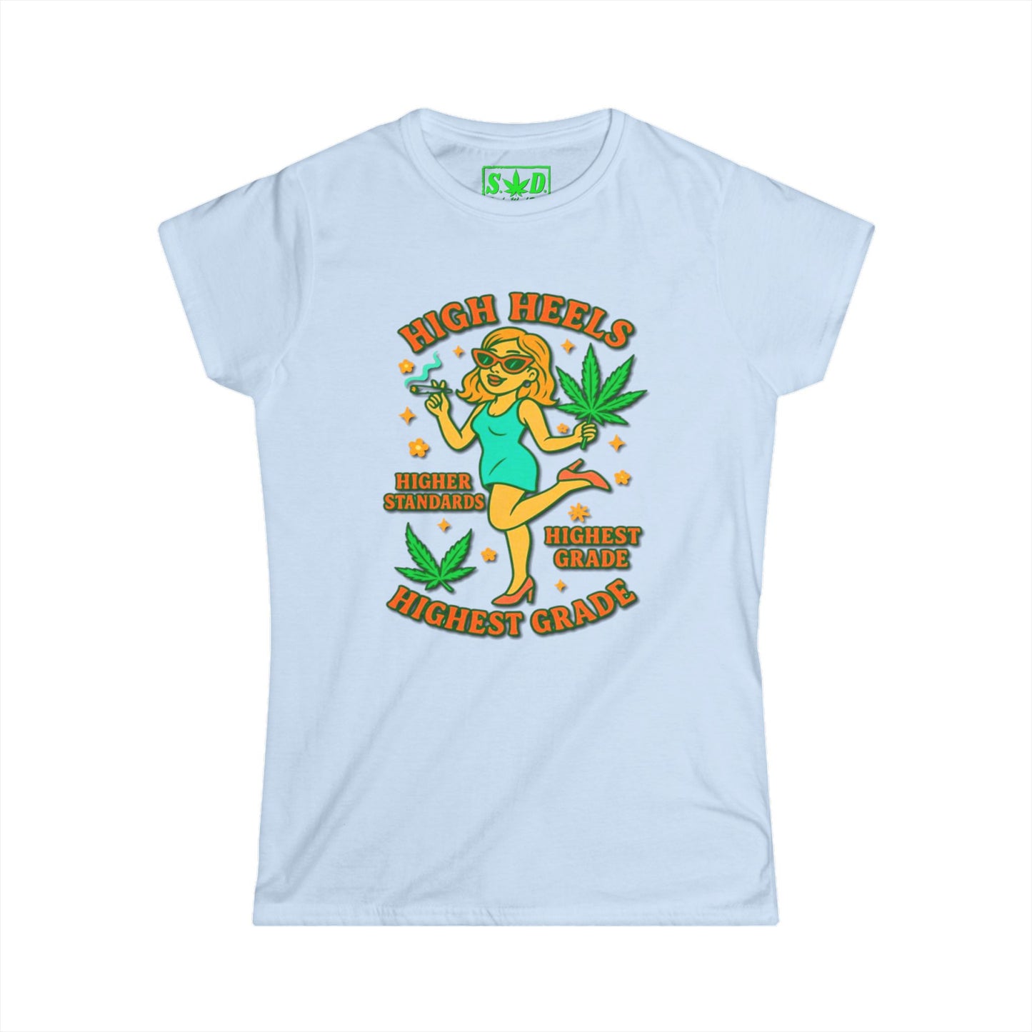 "High Heels"- Woman's Soft style Tee