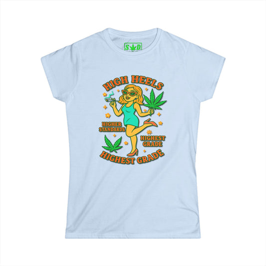 "High Heels"- Woman's Soft style Tee
